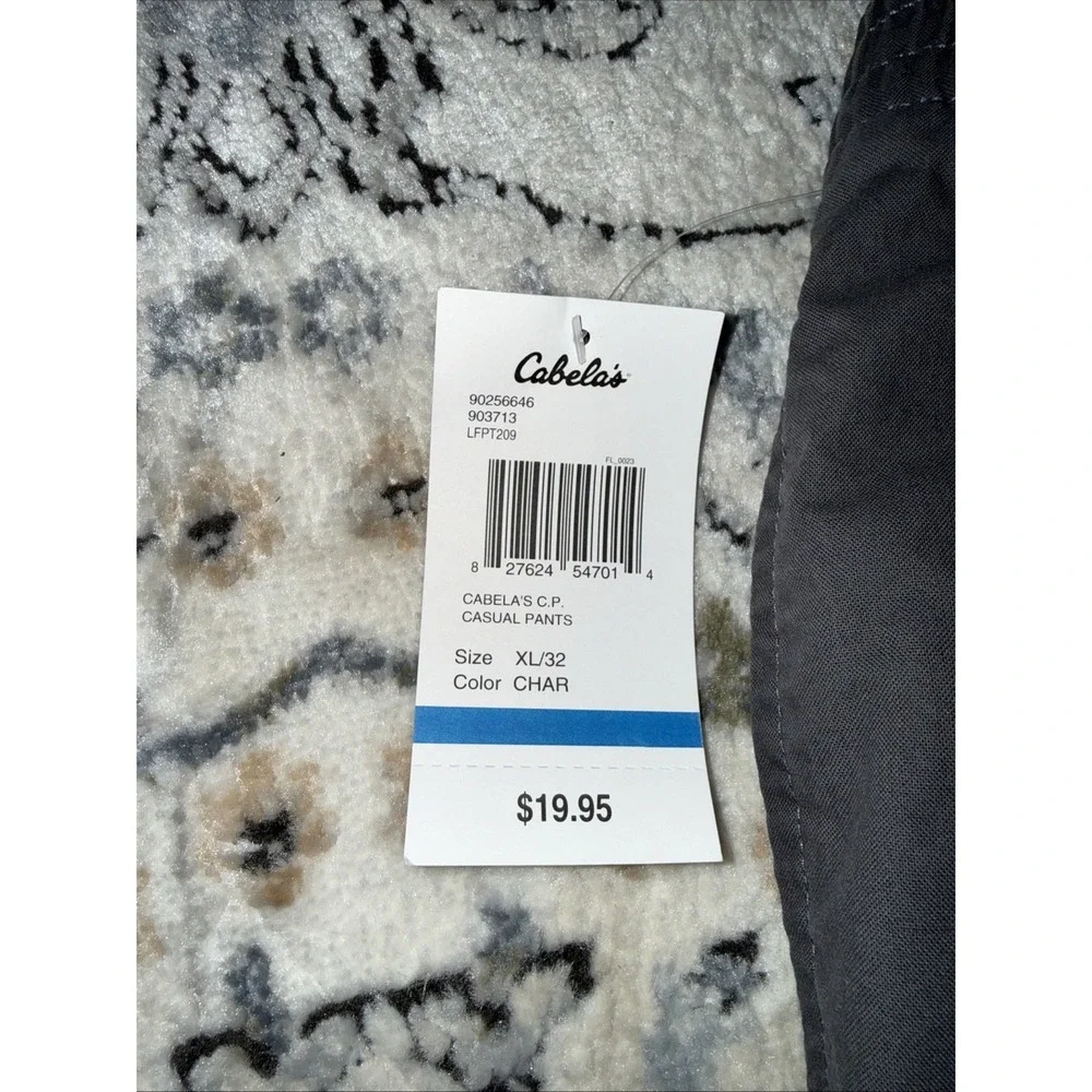 🔥 Cabelas • Casual Pant Khaki Chino Straight Casual Pants • Men's Size XL 32